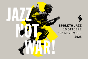  locandina dell'evento con slogan 